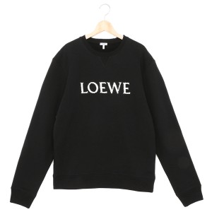 ロエベ スウェット トレーナー エンブロイダリー スウェットシャツ ロゴ トップス ブラック メンズ LOEWE H526Y24J26 1100