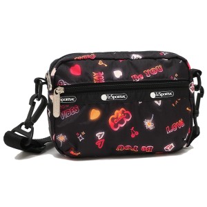 レスポートサック ショルダーバッグ クラシック ブラック マルチカラー レディース LESPORTSAC 3470 E481