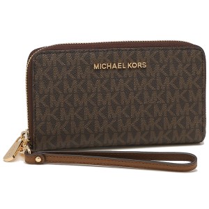 マイケルコース 財布 アウトレット レディース MICHAEL KORS 35F8GTVW9B BROWN ブラウン