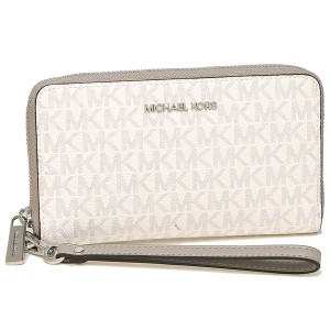 マイケルコース アウトレット 財布 ジェットセットトラベル ホワイト レディース MICHAEL KORS 35F8STVW9B BRIGHT WHT