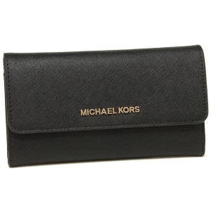 マイケルコース 財布 長財布 アウトレット レディース MICHAEL KORS 35S8GTVF7L BLACK ブラック