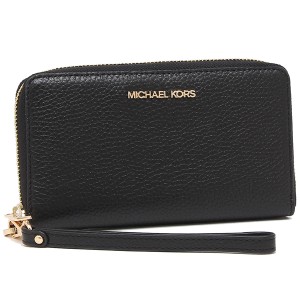 マイケルコース 財布 長財布 ジェットセットトラベル ブラック レディース アウトレット MICHAEL KORS 35S9GTVE7L BLACK