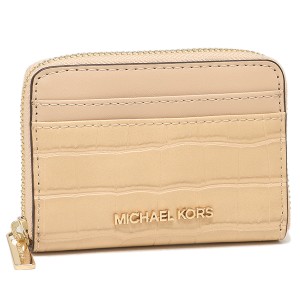 マイケルコース コインケース ジェットセットトラベル ピンクベージュ レディース アウトレット MICHAEL KORS 35T1GTVZ2E BUFF