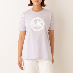 マイケルコース アウトレット Tシャツ パープル レディース MICHAEL KORS JF150I897J LVNDR MIST