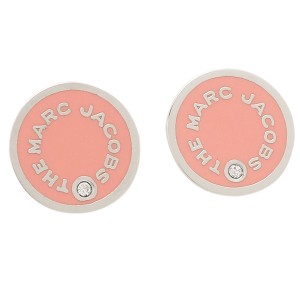 マークジェイコブス ピアス アクセサリー ザ メダリオン スタッズ シルバー ピンク レディース MARC JACOBS 672