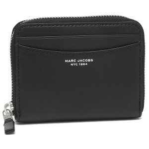 マークジェイコブス コインケース パスケース スリム84 カードケース ミニ財布 ブラック レディース MARC JACOBS S178L03FA22 001