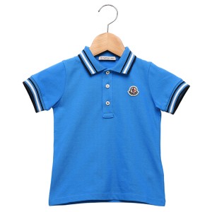 モンクレール ポロシャツ ブルー キッズ MONCLER 8A00004-8496F 72C