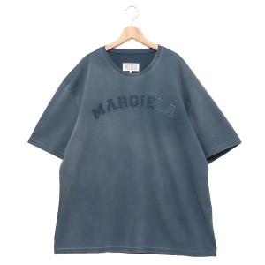 メゾンマルジェラ Tシャツ 半袖カットソー トップス ブルー メンズ Maison Margiela S50GC0685 S23883 469