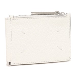 メゾンマルジェラ 二つ折り財布 ホワイト メンズ Maison Margiela SA1UI0022 P4455 T1003 WALLET SLIM 2 PINCER WHITE