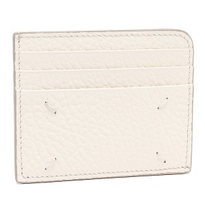 メゾンマルジェラ カードケース ホワイト ユニセックス Maison Margiela SA3VX0007 P4455 T1003 CARD HOLDER SLIM GAP WHITE