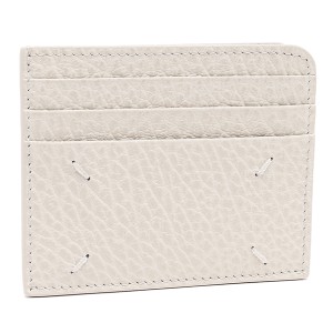 メゾンマルジェラ カードケース ホワイト ユニセックス Maison Margiela SA3VX0007 P4455 H9677 CARD HOLDER SLIM GAP GREIGE