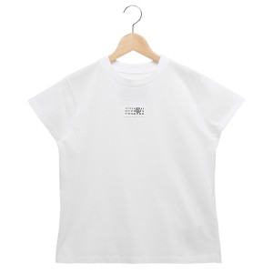エムエムシックス メゾンマルジェラ Tシャツ カットソー ホワイト レディース MM6 Maison Margiela S52GC0312 S24312 100