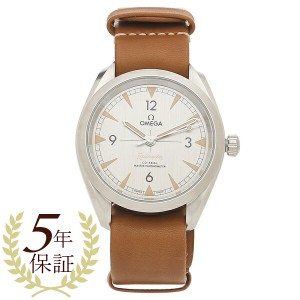 オメガ 時計 メンズ シーマスター 40mm 自動巻 グレー ブラウン OMEGA 220.12.40.20.06.001 NATO