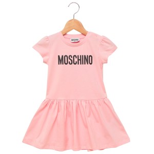 モスキーノ ベビー服 テディベア ピンク キッズ MOSCHINO MDV0BCLAA23 50209