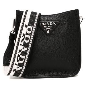 プラダ ショルダーバッグ ヴィッテロダイノ ミニサイズ ミニバッグ ブラック レディース PRADA 1BH191 2DKV 3OO F0002