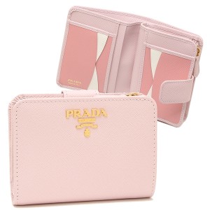 プラダ 財布 二つ折り ピンクの通販｜au PAY マーケット