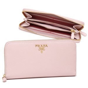 プラダ 長財布 サフィアーノマルチカラー ピンク レディース PRADA 1ML506 ZLP F0VNM