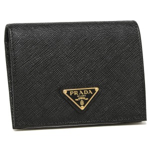 プラダ 財布 折り財布 レディース PRADA 1MV204 QHH 002 ブラック