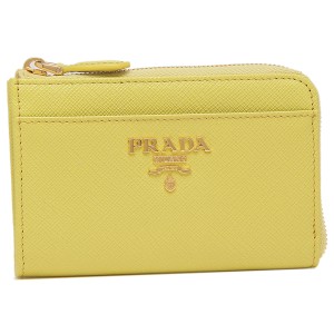 プラダ キーケース コインケース サフィアーノメタルオロ イエロー レディース PRADA 1PP122 QWA F0322