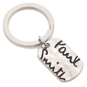 ポールスミス キーホルダー ドッグタグ シルバー ユニセックス PAUL SMITH M1AKEYRMDTAG 82 MEN KEYRING DOGTAG METALLICS ロゴ