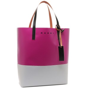 マルニ トートバッグ トライベカ ピンク シルバー メンズ レディース ユニセックス MARNI SHMQ0037A0 P5769 ZO589 TRIBECA SHOPPING BAG 