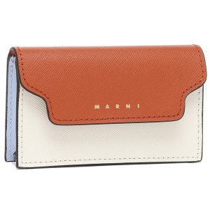 マルニ カードケース トランク ホワイト マルチカラー ユニセックス MARNI PFMOT05U21 LV520 Z678N