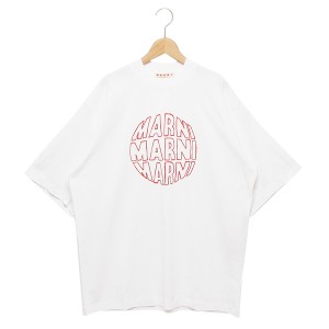 マルニ Tシャツ カットソー オーガニックコットン ホワイト メンズ MARNI HUMU0223PG USCV80 CLW01