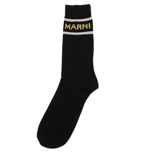 マルニ ソックス 靴下 ミッドカーフソックス ブラック メンズ MARNI SKZC0088Q1 UFC137 V2N99