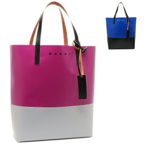 マルニ トートバッグ トライベカ ブルー ブラック メンズ レディース ユニセックス MARNI SHMQ0037A0 P5769 ZO226 TRIBECA SHOPPING BAG 