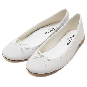 レペット バレエシューズ フラットシューズ バレリーナ ホワイト レディース REPETTO V086VE 050