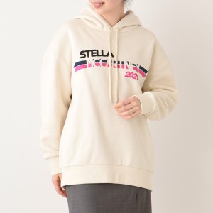 ステラマッカートニー パーカー フーディー ロゴ クリーム レディース STELLA McCARTNEY 515813 SOW82 9201