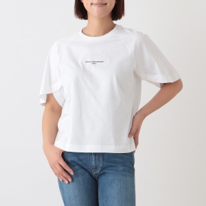 ステラマッカートニー Ｔシャツ トップス ロゴ ホワイト レディース STELLA McCARTNEY 603656 SOW77 9000