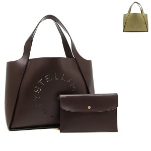 ステラマッカートニー トートバッグ ロゴトート ブラウン レディース STELLA McCARTNEY 502793 W8542 2012 A4対応