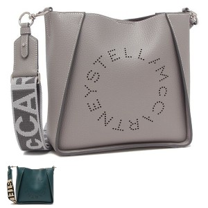 ステラマッカートニー ショルダーバッグ ロゴ グレー レディース STELLA McCARTNEY 700073 WP0057 1506 LOGO GRAINY ALTER MAT SHOULDER 