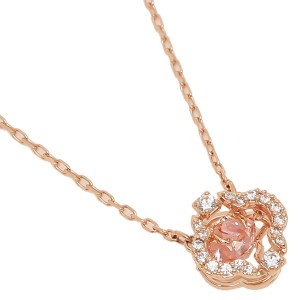 スワロフスキー ネックレス アクセサリー レディース SWAROVSKI 5514488 ローズゴールド ピンク