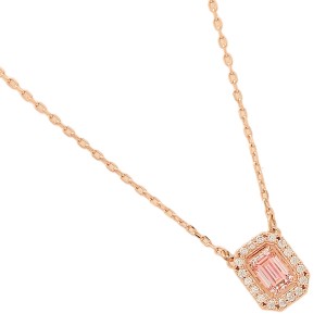 スワロフスキー ネックレス アクセサリー ミレニア ペンダント ピンク ローズゴールド レディース SWAROVSKI 5614933