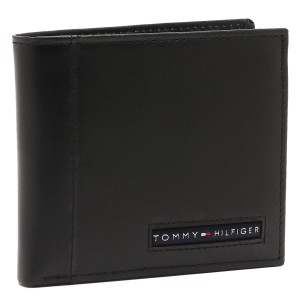 トミーヒルフィガー 二つ折り財布 ケンブリッジ ブラック メンズ TOMMY HILFIGER 31TL25X023 001