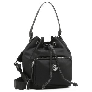 トリーバーチ ハンドバッグ ヴァージニア バケットバッグ ブラック レディース TORY BURCH 134652 001