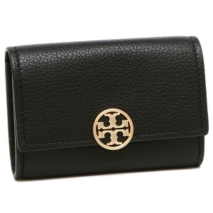 トリーバーチ 二つ折り財布 ミラー ミニ財布 ブラック レディース TORY BURCH 140910 001