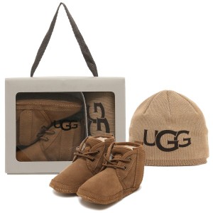 アグ ベビーシューズ ギフトセット ブラウン キッズ UGG 1104729I CHE