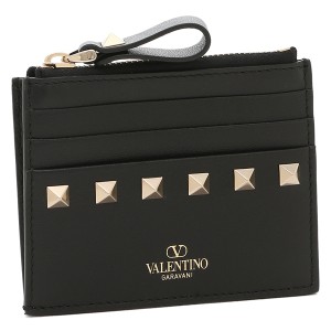 ヴァレンティノ カードケース フラグメントケース コインケース ミニ財布 ブラック レディース VALENTINO GARAVANI 2W0P0T35 BOL 0NO