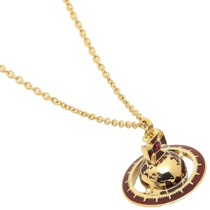 ヴィヴィアンウエストウッド ネックレス アクセサリー レディース VIVIENNE WESTWOOD BP1608/2 ゴールド レッドの通販