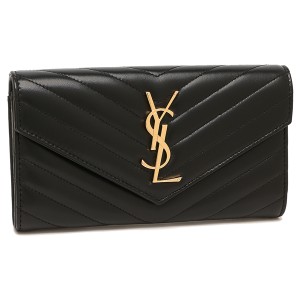 サンローランパリ 長財布 カサンドラ モノグラム ブラック レディース SAINT LAURENT PARIS 372264 AAA44 1000