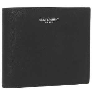 サンローラン 財布 二つ折り財布 メンズ クラシック サンローラン イーストウエスト SAINT LAURENT PARIS 396303BTY0N 1000 ブラック