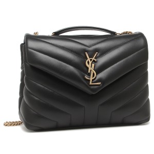 サンローラン YSL金具 カサンドラ ベビー ミニ チェーン ショルダーバッグ 635088 レザー レディース SAINT LAURENT 【1-0112179】