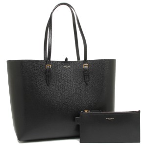 サンローラン バッグ トートバッグ イーストウエスト ブラック レディース SAINT LAURENT PARIS 604309 H3Z0W 1000