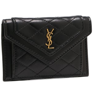 サンローランパリ カードケース ギャビー モノグラム ブラック レディース SAINT LAURENT PARIS 718357 1EL07 1000