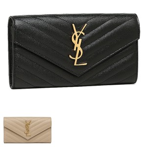 サンローラン 財布 長財布 マテラッセ コンパクト財布 レディース SAINT LAURENT PARIS 372264 BOW01