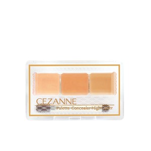 【10％OFFクーポン】セザンヌ パレットコンシーラー ハイカバー コンシーラー 3色入り CEZANNE セザンヌ 正規品 メール便1通3個まで可