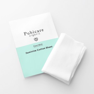 【15％OFFクーポン】ピュビケア オーガニック フェミニンコットンシート クールミント 20枚 デリケートゾーンケア Pubicare organic 正規